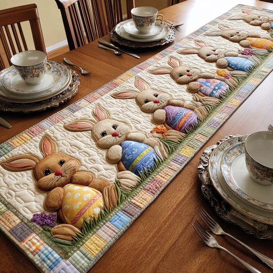 Classic Easter Quilted Table Runner NCU0HNH887