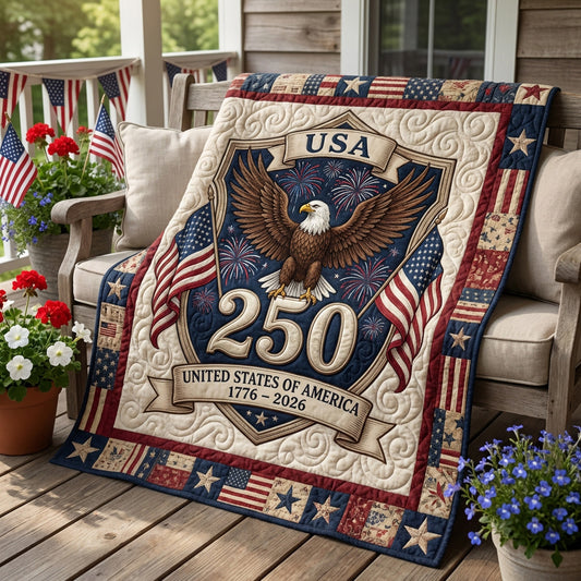 Classic Liberty Quilted Blanket NCU0NTV1033