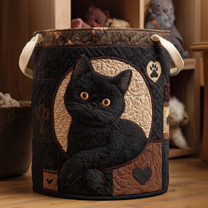 Classic Paws Quilted Laundry Basket NCU0NNT1835