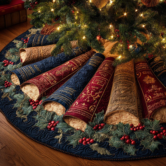 Classic Stories Christmas Quilted Tree Skirt NCU0NTV418