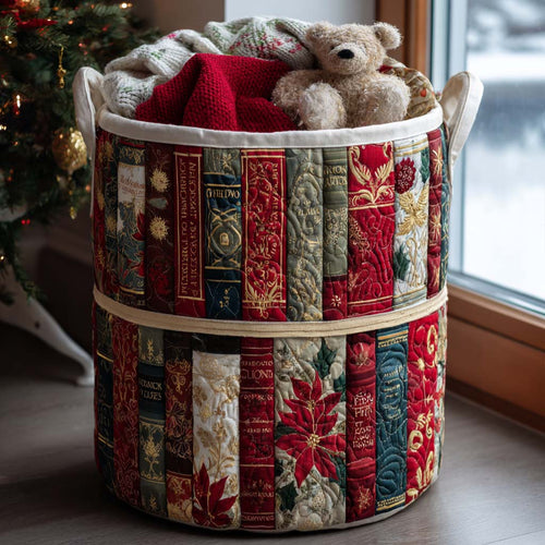 Classic Volumes Quilted Laundry Basket NCU0NNT1667