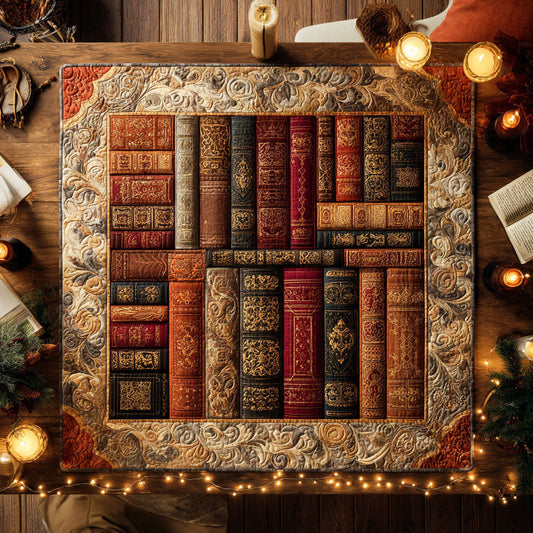 Classic Whispers Quilted Table Topper NCU0NTV623