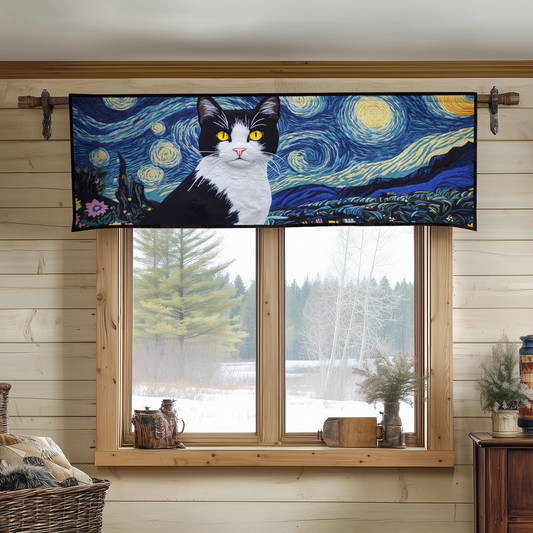 Clever Cat Quilted Valance NCU0DDK822