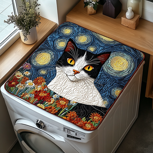 Clever Cat Quilted Washer and Dryer Cover NCU0DDK811