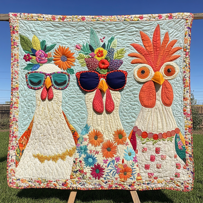 Cluck And Co Quilted Blanket NCU0DK2391