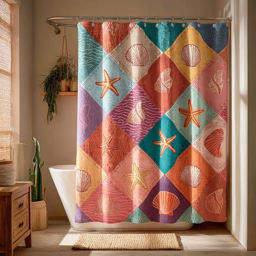 Coastal Calm Shower Curtain NCU0NTD1486