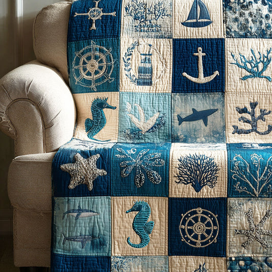 Coastal Dreams Quilted Blanket NCU0NTD1513