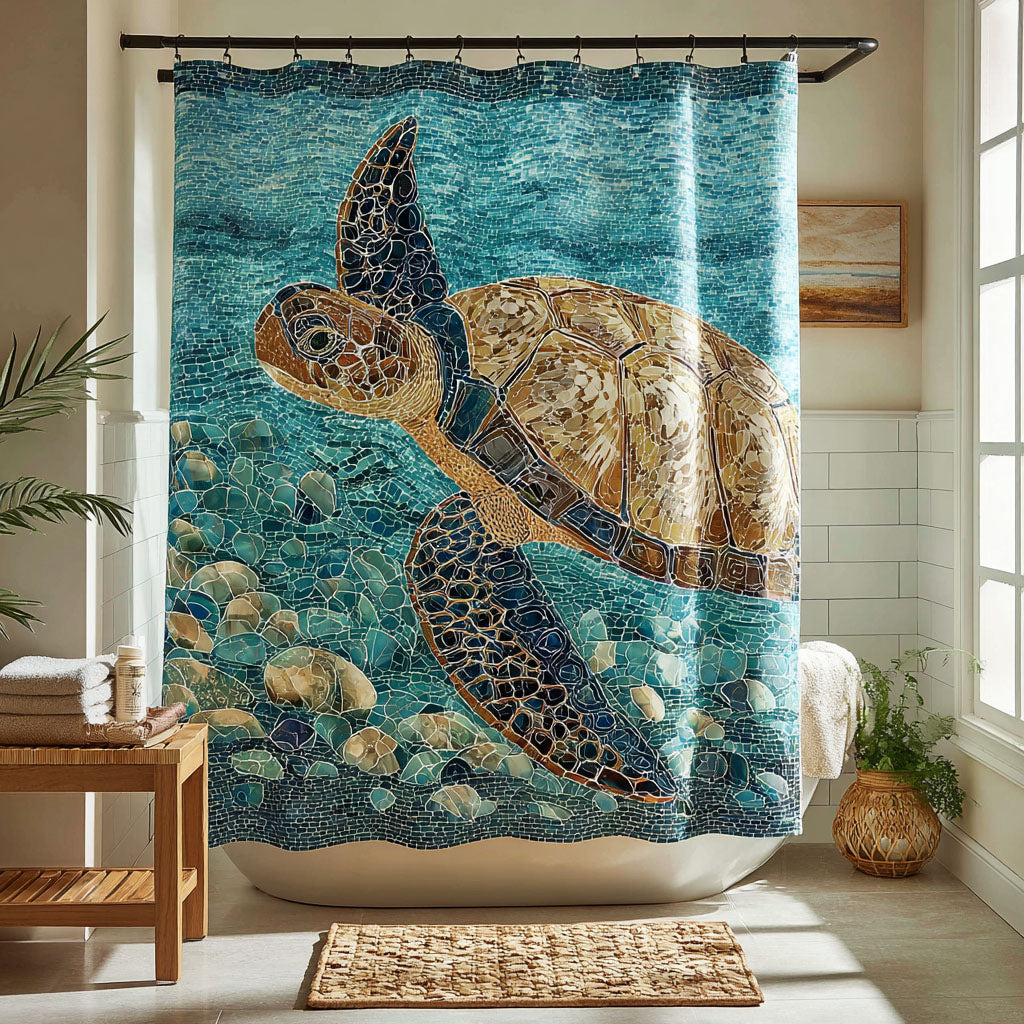 Coastal Harmony Shower Curtain NCU0NTV860