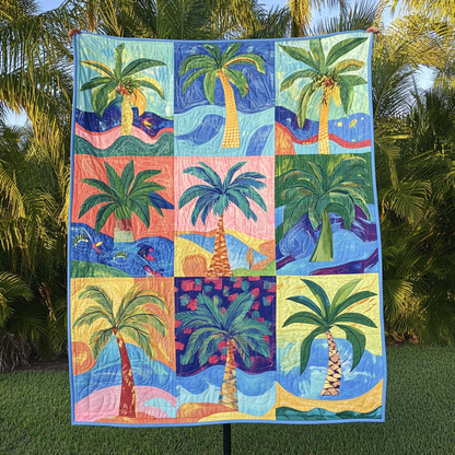 Coastal Vibes Quilted Blanket NCU0NVH290