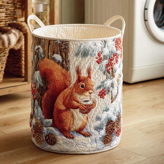 Cold Summit Quilted Laundry Basket NCU0NTD140