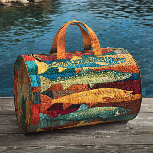 Coldwater Fly Quilted Duffle Bag NCU0LDH571