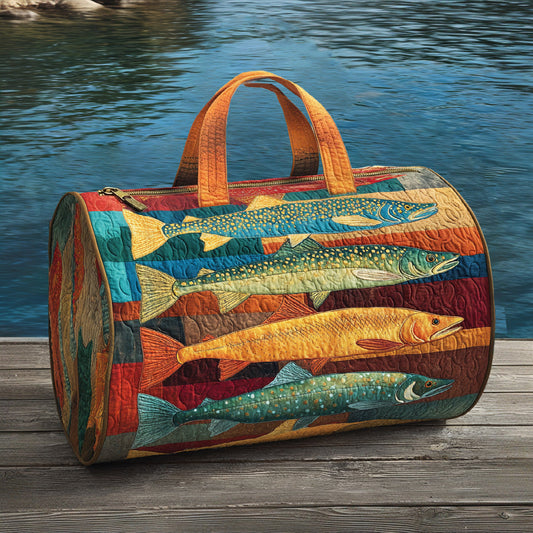 Coldwater Fly Quilted Duffle Bag NCU0LDH571