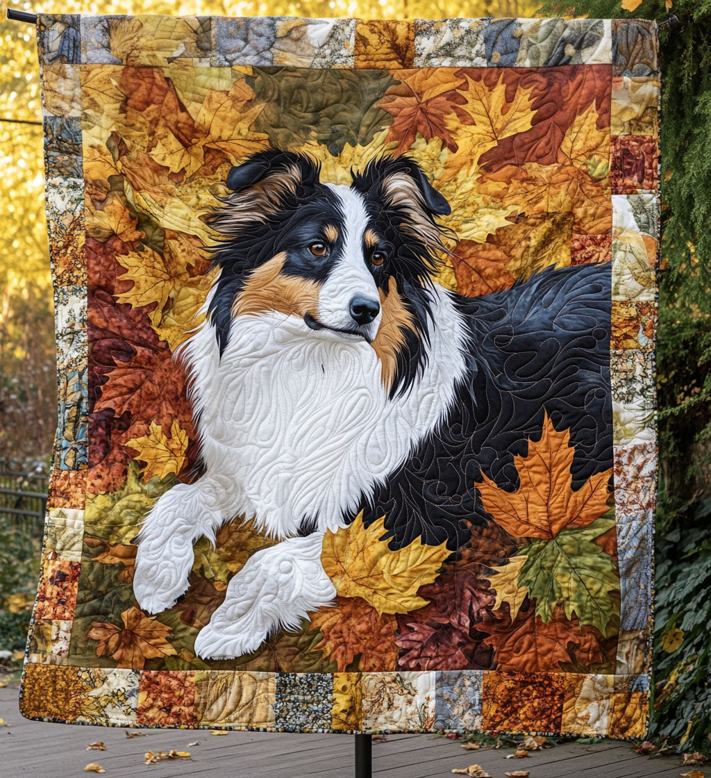 Collie Dreams Quilted Blanket NCU0PT852