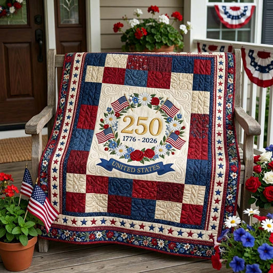 Colonial Bloom Quilted Blanket NCU0HNH1032