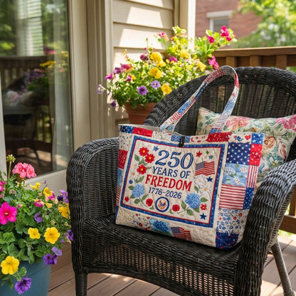 Colonial Keepsake Quilted Classic Tote Bag NCU0PTT3166