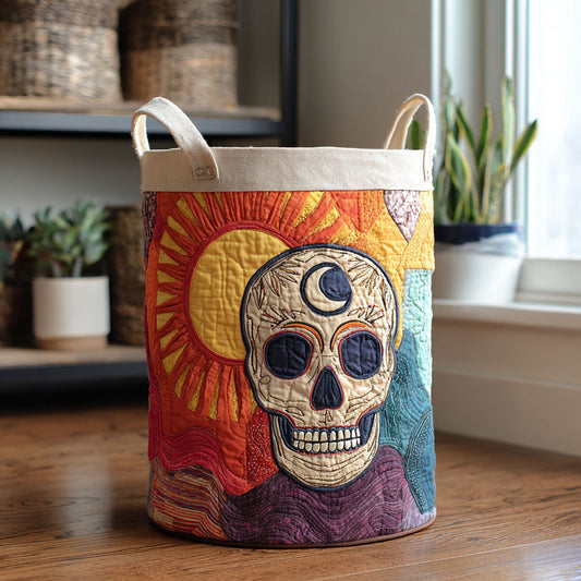 Colorful Afterlife Quilted Laundry Basket NCU0PTT1033