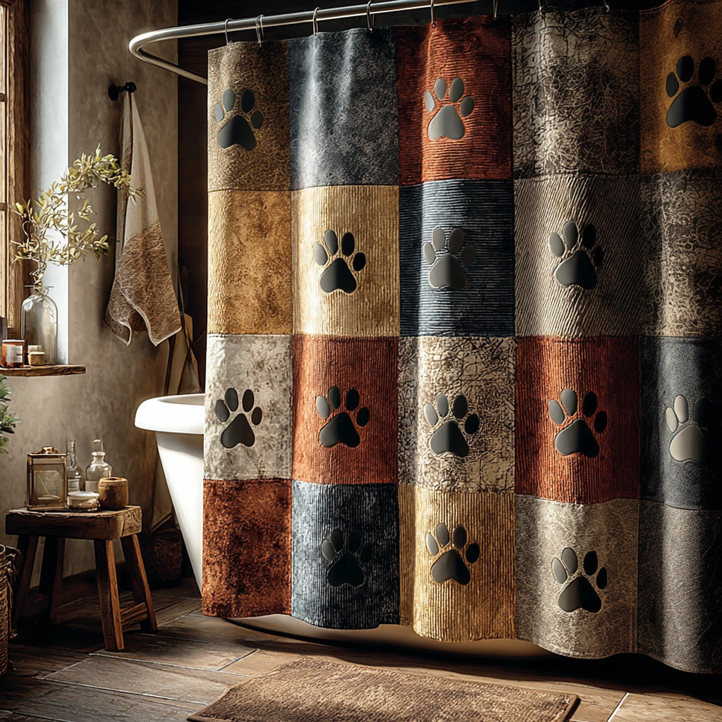 Comfort Paws Shower Curtain NCU0LDH423
