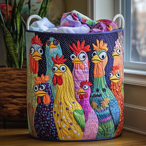 Coop Couture Quilted Laundry Basket NCU0PTT779