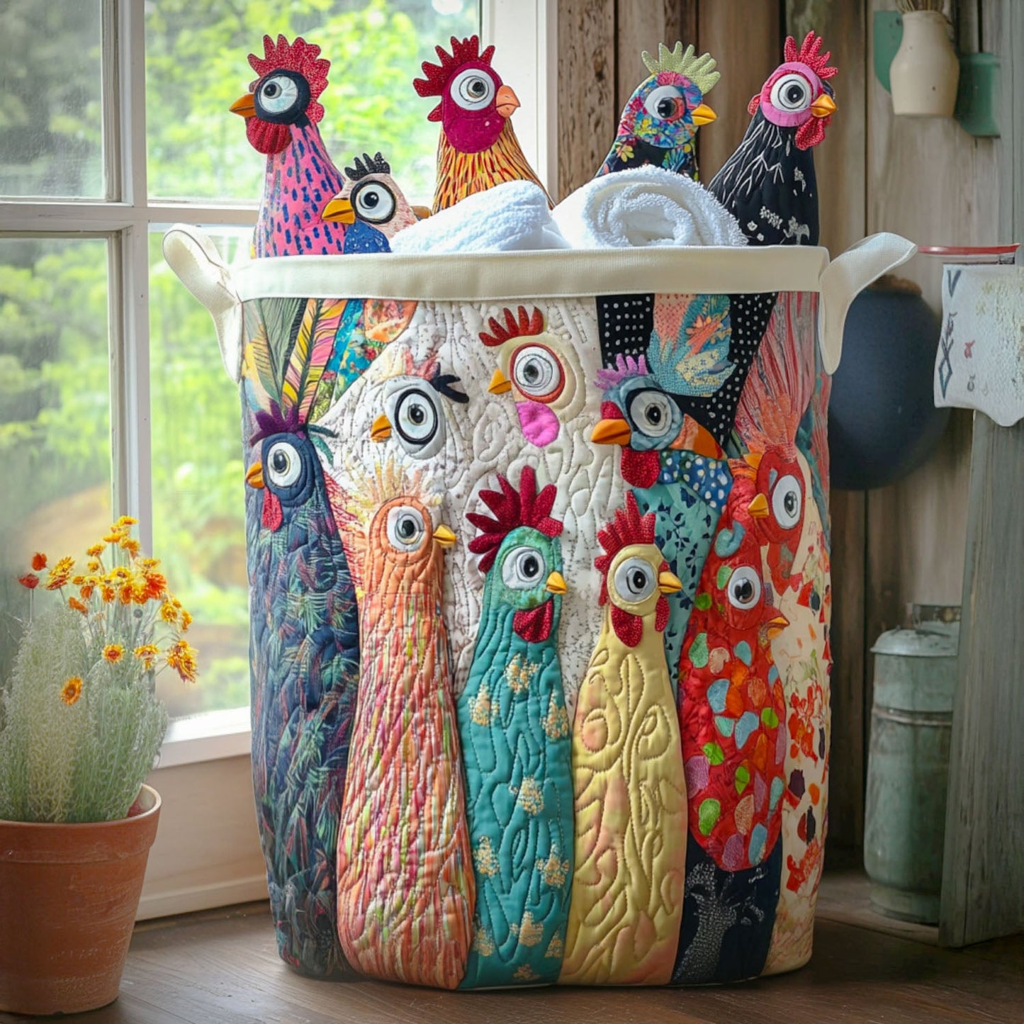 Coop Queens Quilted Laundry Basket NCU0PTT780