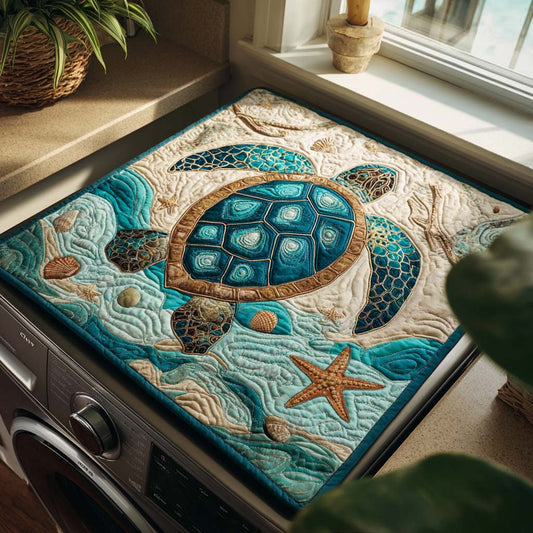 Coral Shores Quilted Washer and Dryer Cover NCU0NTD058
