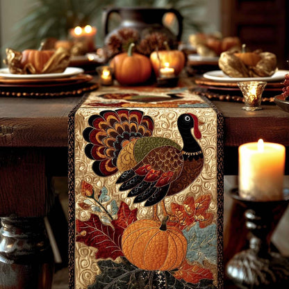 Cornfield Glory Quilted Table Runner NCU0PTT1591