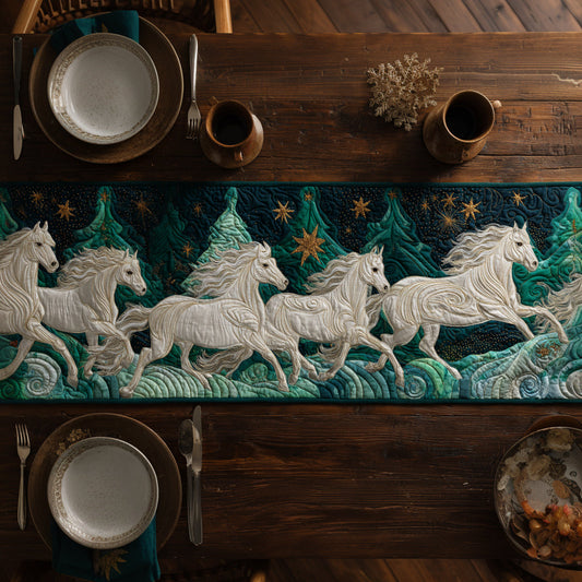 Cosmic Horse Success Quilted Table Runner NCU0HNH469