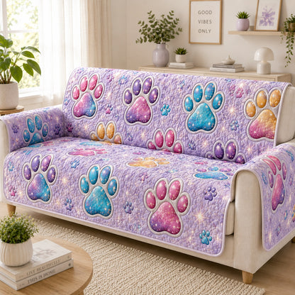 Cosmic Stardust Treads Quilted Sofa Cover NCU0PVL1012