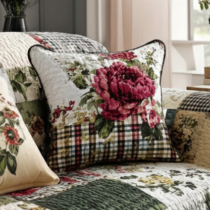 Cottage Patch Bliss Quilted Pillow Case NCU0NNT2707