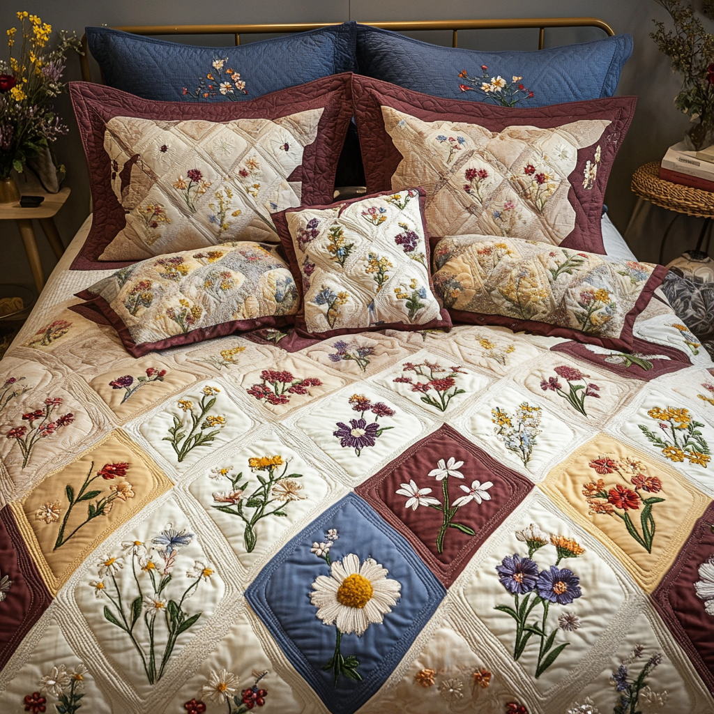 Cottage Bloom Duvet Cover Set NCU0NVH713