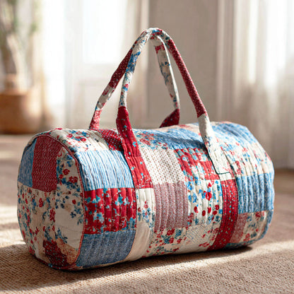Cottage Blooms Quilted Duffle Bag NCU0NTD1445