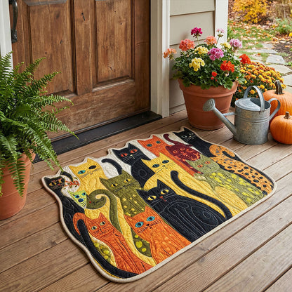 Cat Custom Shape Doormat NCU0QN090
