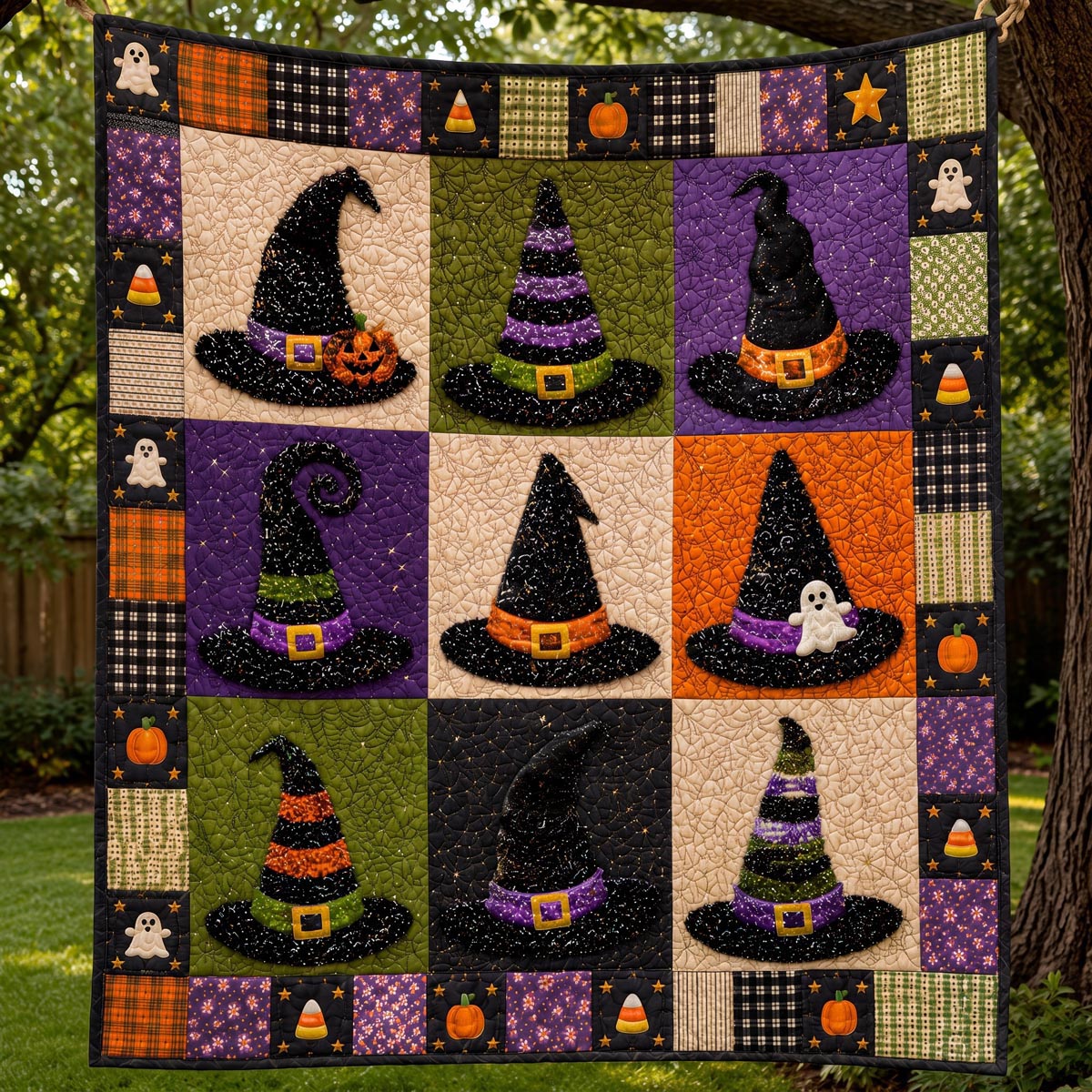 Cottage Coven Quilted Blanket NCU0DV2221
