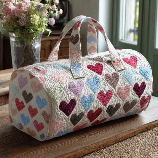 Cottage Love Trails Quilted Duffle Bag NCU0PTT2878