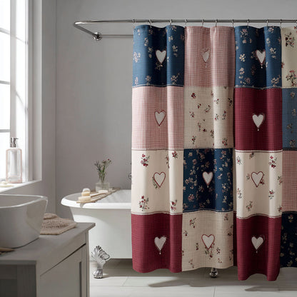Cottage Patchwork Shower Curtain NCU0NNT2885