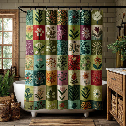 Country Blooms Shower Curtain NCU0DDK2344