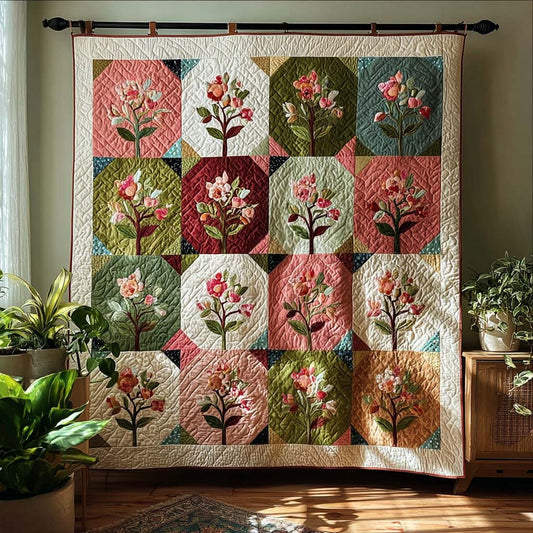 Country Bouquet Quilted Blanket NCU0DQQ0326