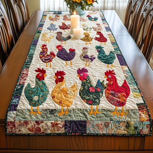 Country Chic Quilted Table Runner NCU0NVH121