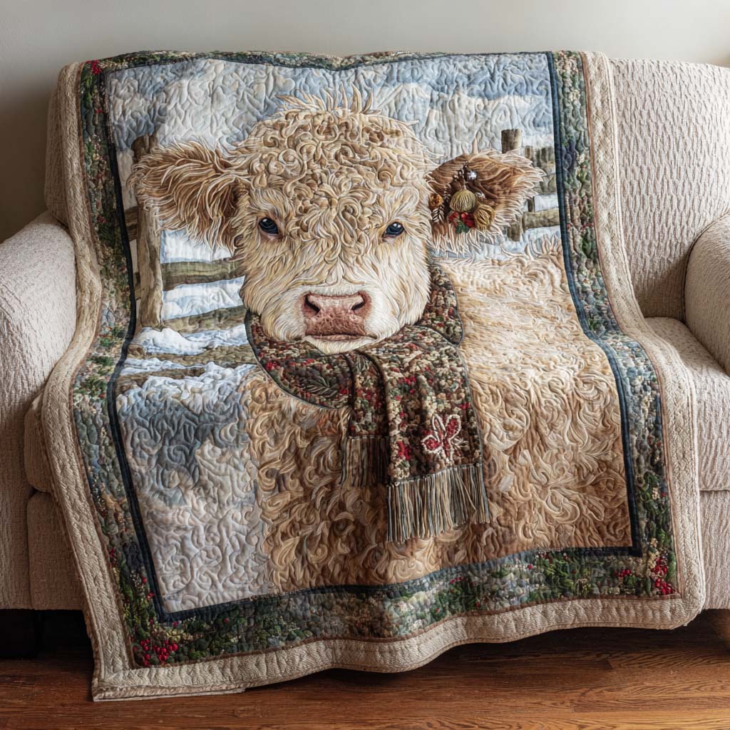 Country Highland Quilted Blanket NCU0NNT2615