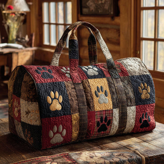 Country Patch Journey Quilted Duffle Bag NCU0PTT2866