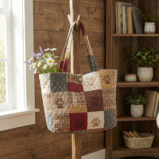 Country Paws Quilted Classic Tote Bag NCU0NNT3158