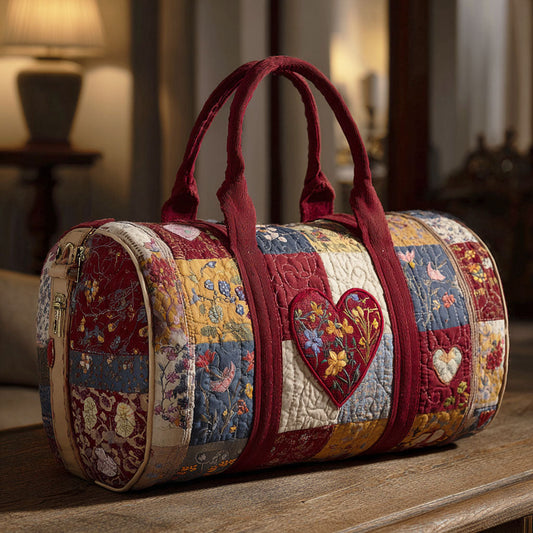 Country Petals Quilted Duffle Bag NCU0NTD1449
