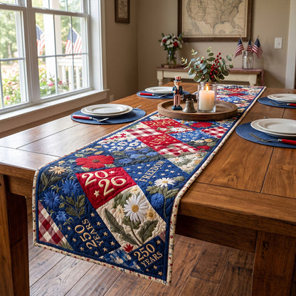 250th Anniversary Quilted Table Runner NCU0QN093