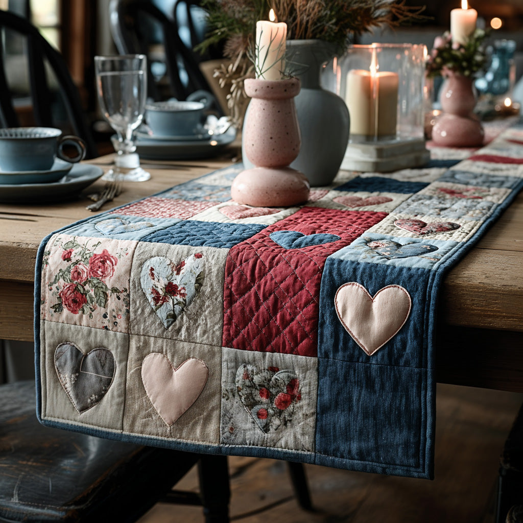 Country Romance Quilted Table Runner NCU0LDH323