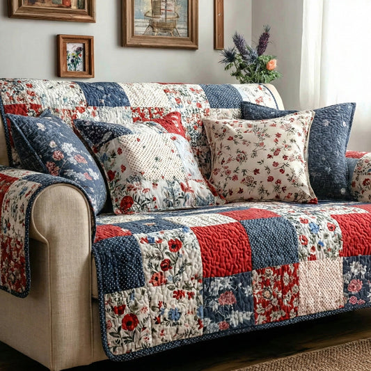 Country Union Quilted Sofa Cover NCU0LDH493