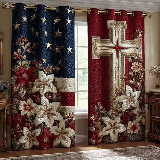 Country of Faith Quilted Curtains NCU0TH3746