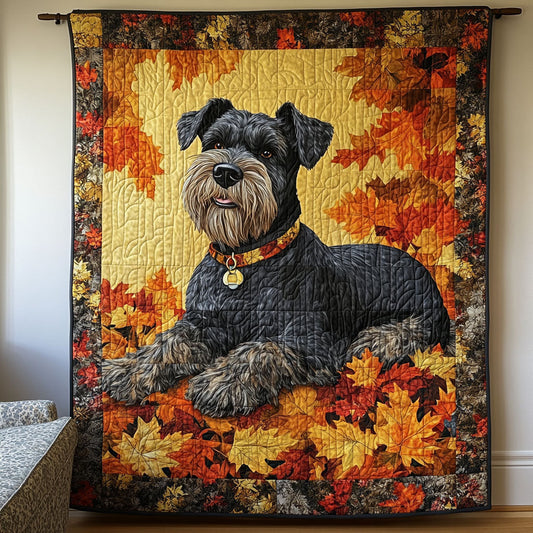 Courageous Pup Quilted Blanket NCU0PT887