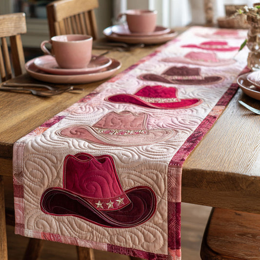 Cowgirl Trails Quilted Table Runner NCU0NTV817