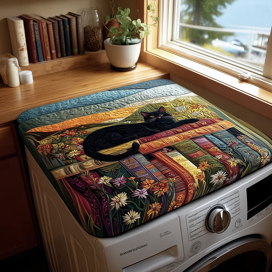 Cozy Cat Quilted Washer and Dryer Cover NCU0TH3104