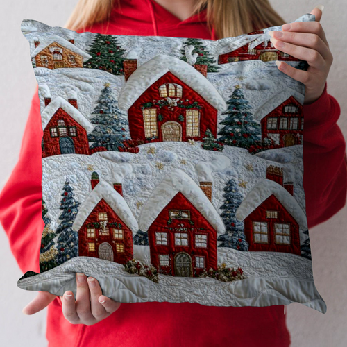 Cozy Cottage Night Quilted Pillow Case NCU0NT1737