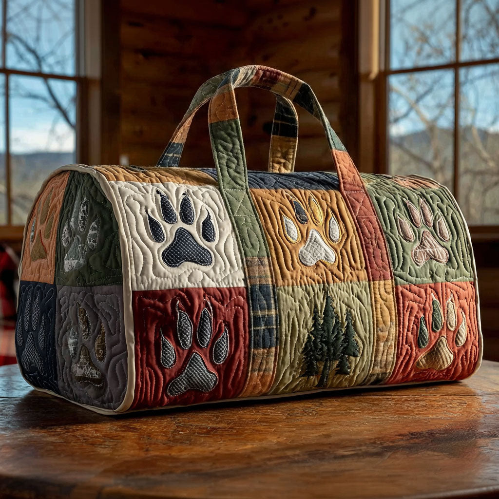 Cozy Cabin Companion Quilted Duffle Bag NCU0PTT2867